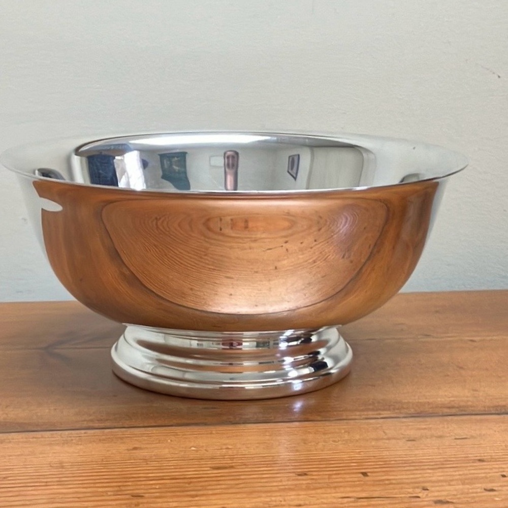 Vintage Silver-Plated Gorham Footed Bowl, YC780